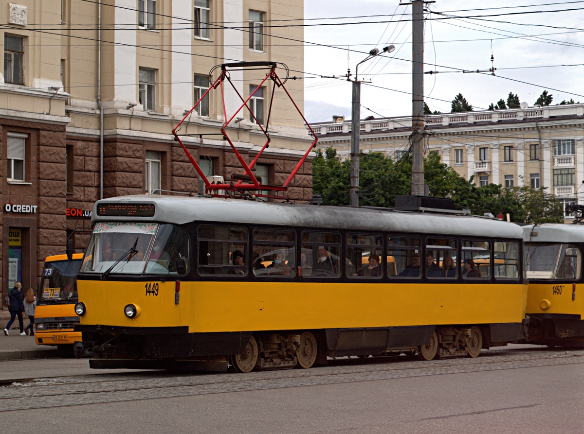 Днепр, Tatra T4D-MT № 1449