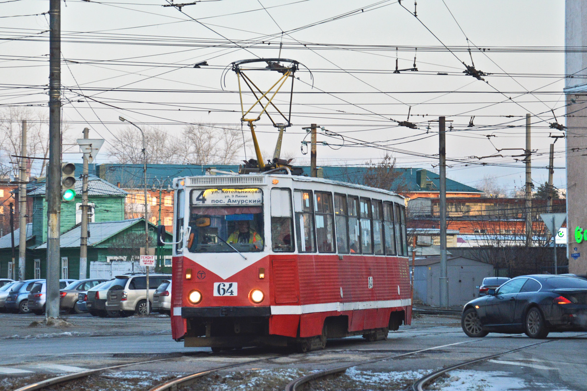 Омск, 71-605 (КТМ-5М3) № 64