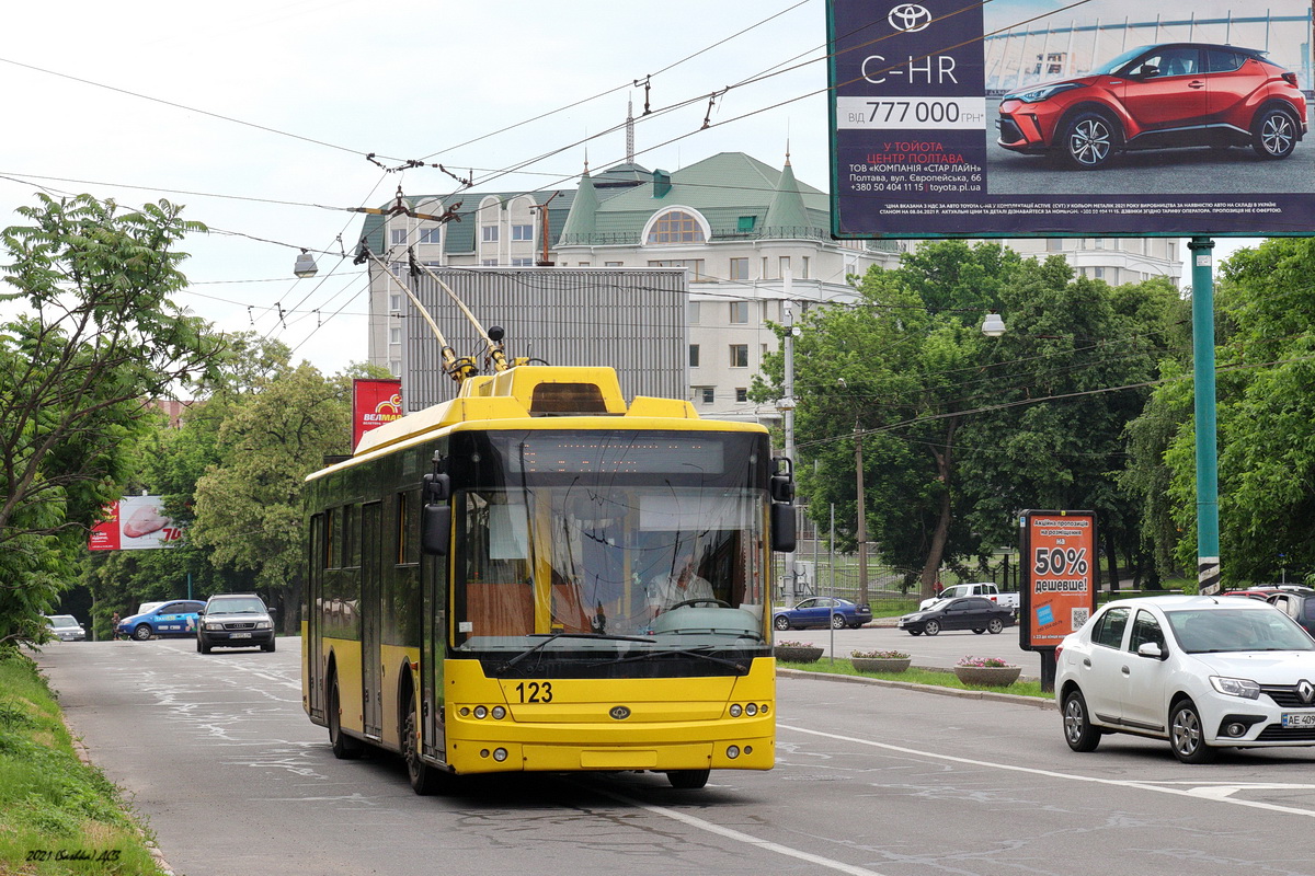Полтава, Богдан Т70110 № 123