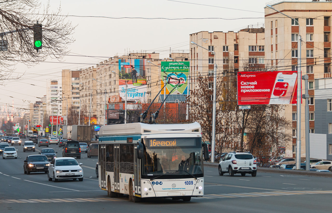 Уфа, УТТЗ-6241.01 «Горожанин» № 1009