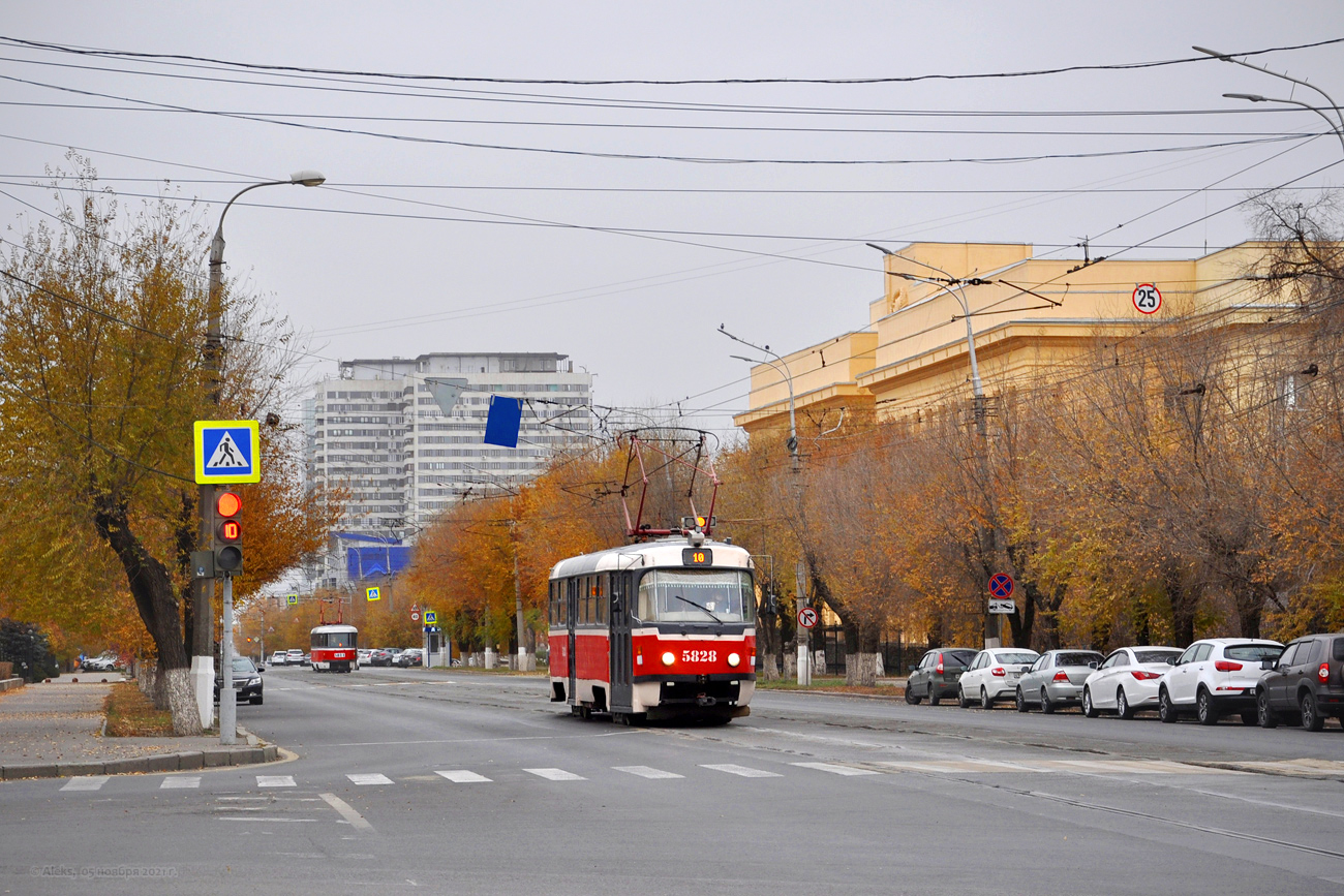 Волгоград, Tatra T3SU № 5828