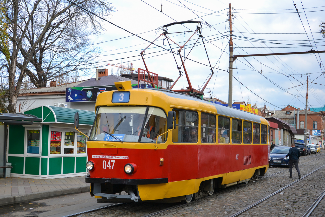 Краснодар, Tatra T3SU № 047
