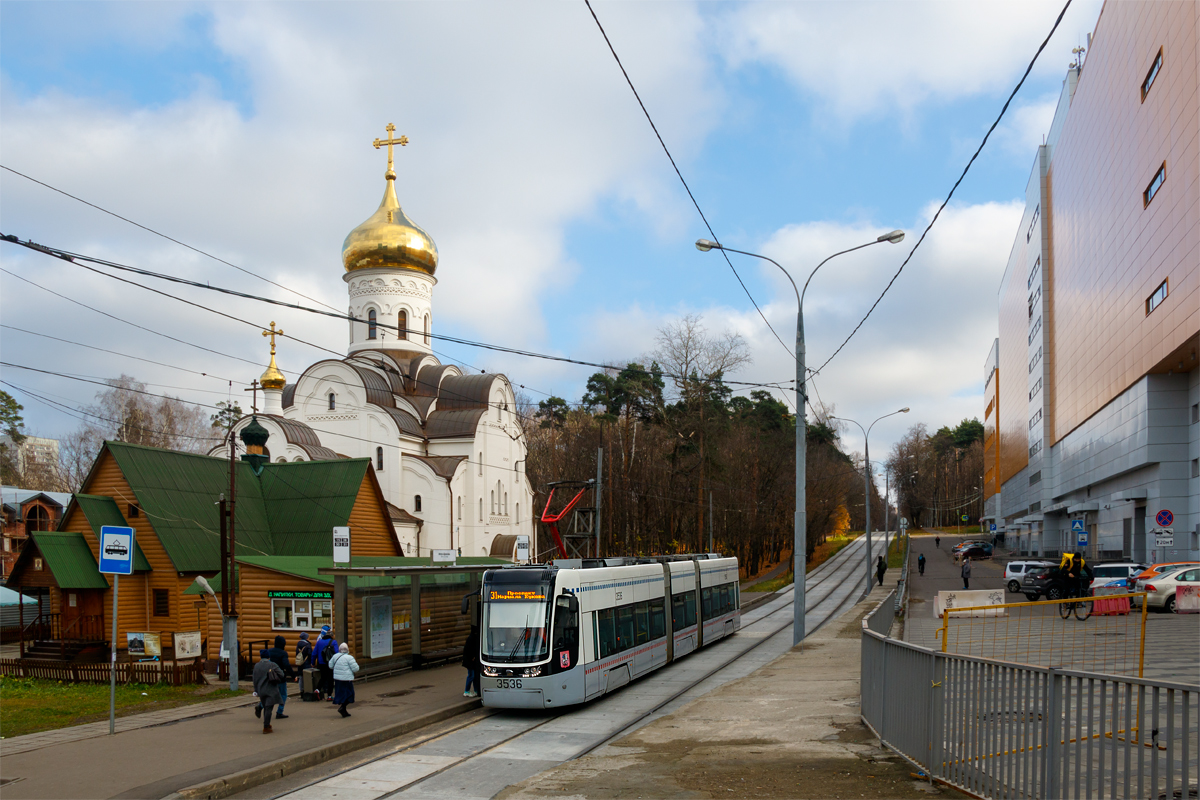 Москва, 71-414 (Pesa Fokstrot) № 3536