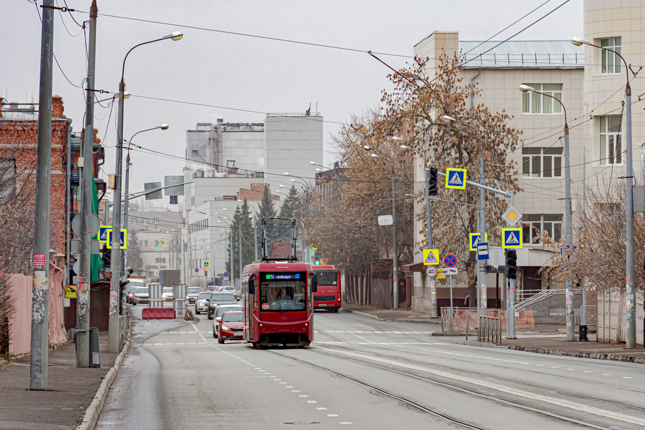 Казань — Большое трамвайное кольцо; Казань — Линии ГЭТ [1] — Центр