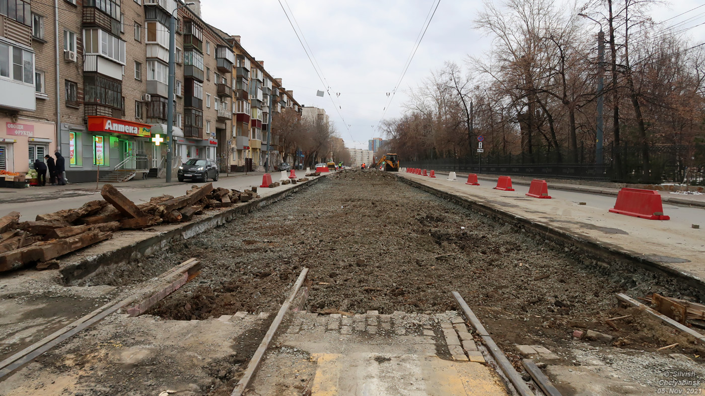 Челябинск — Ремонты и реконструкции