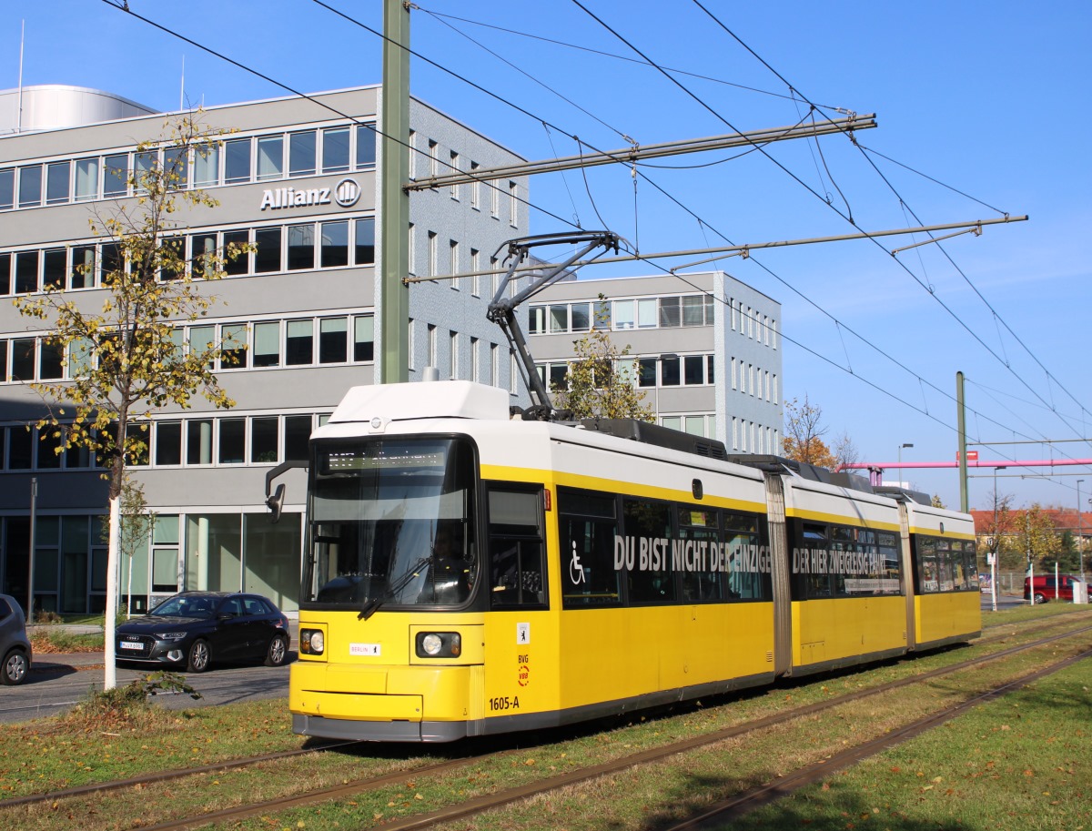 Берлин, BVG GT6U № 1605; Берлин — Открытие линии Adlershof-Schöneweide, официальное прощание с Татрами