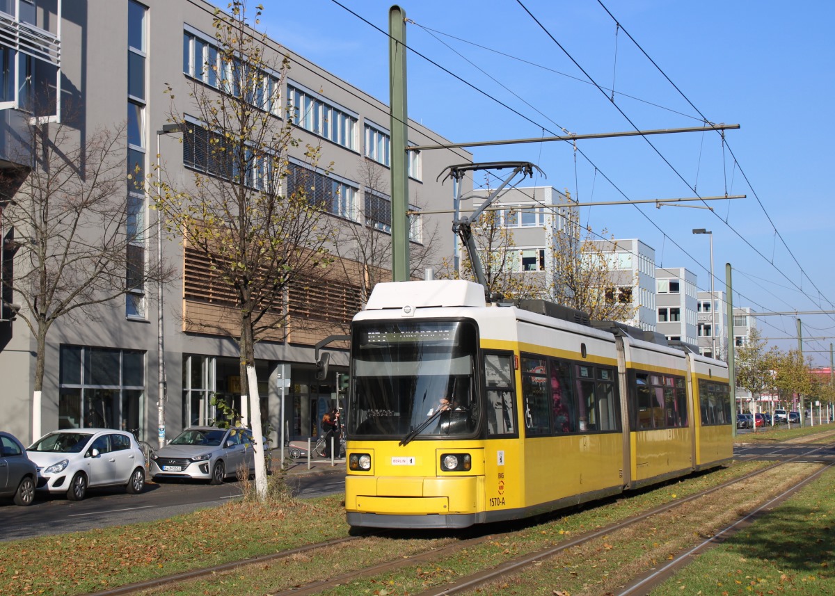 Berlin, BVG GT6U Nr. 1570; Berlin — Eröffnung der Linie Adlershof-Schöneweide, offizieller Tatra-Abschied