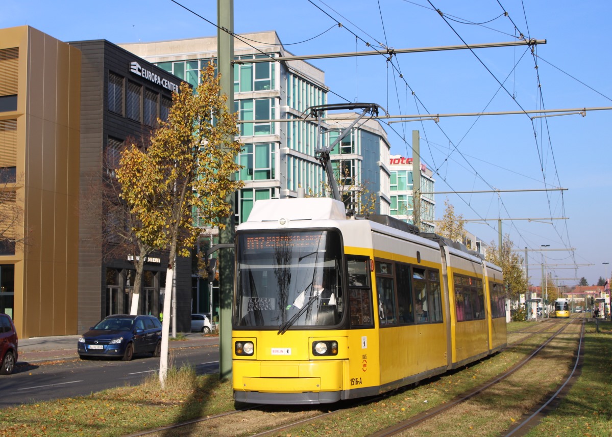 Берлин, BVG GT6U № 1516; Берлин — Открытие линии Adlershof-Schöneweide, официальное прощание с Татрами