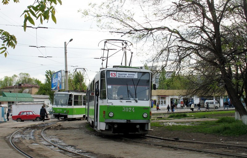 Ташкент, Tatra T6B5SU № 3024