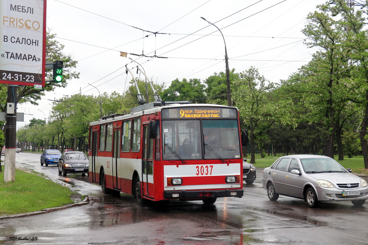 Николаев, Škoda 14TrM № 3037