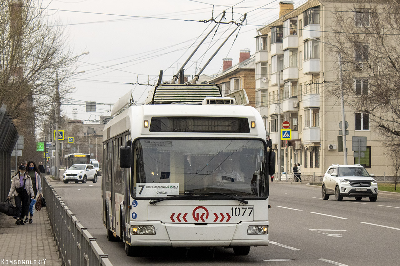 Красноярск, БКМ 321 № 1077