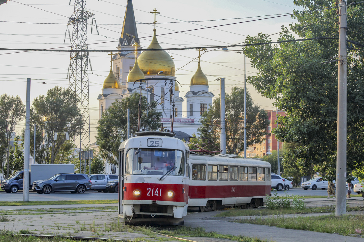 Самара, Tatra T3SU № 2141; Самара — Конечные станции и кольца (трамвай)