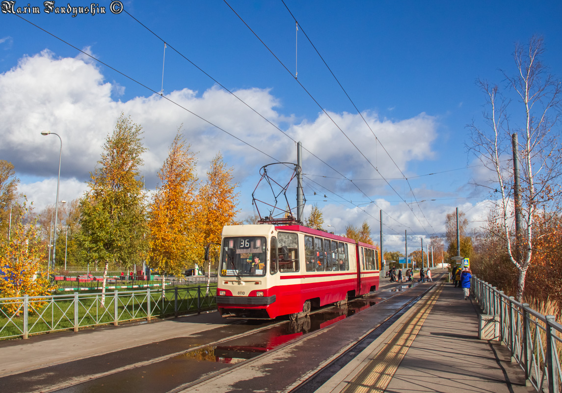 Sanktpēterburga, 71-147K (LVS-97K) № 8110 Sanktpēterburga, 71-147K (LVS-97K) № 8110