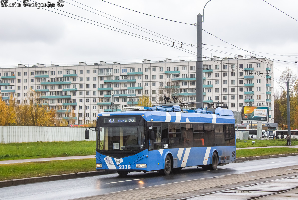 Санкт-Петербург, БКМ 32100D № 2118