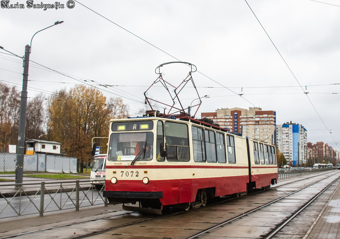 Санкт-Петербург, ЛВС-86К № 7072