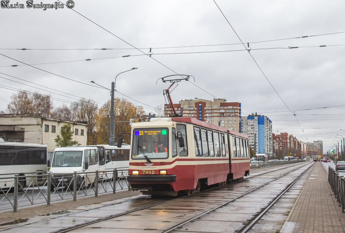 Санкт-Петербург, ЛВС-86М2 № 7092
