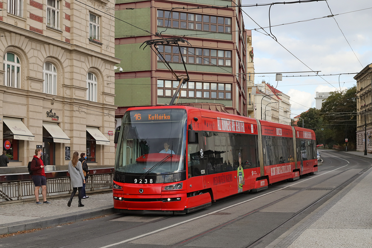 Прага, Škoda 15T3 ForCity Alfa Praha № 9238