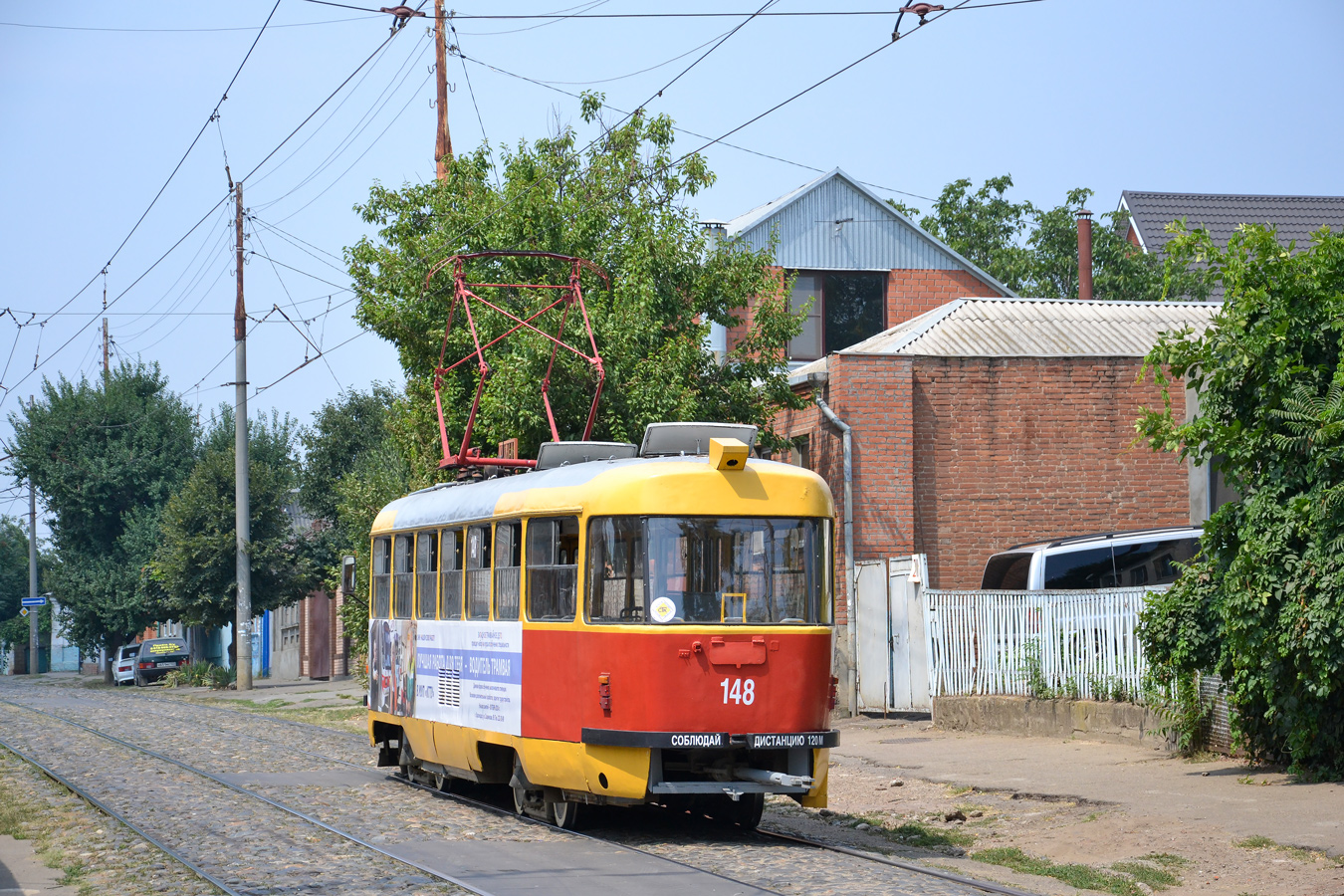Краснодар, Tatra T3SU № 148