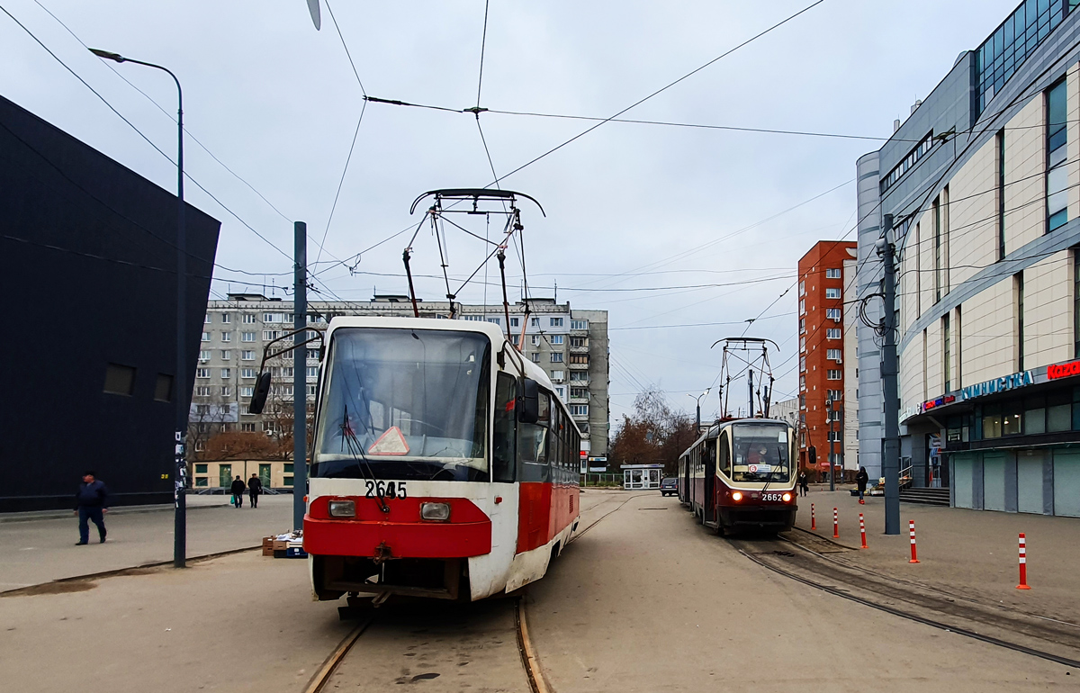 Нижний Новгород, Tatra T3SU КВР ТРЗ № 2645; Нижний Новгород, Tatra T3SU КВР ТРЗ № 2662