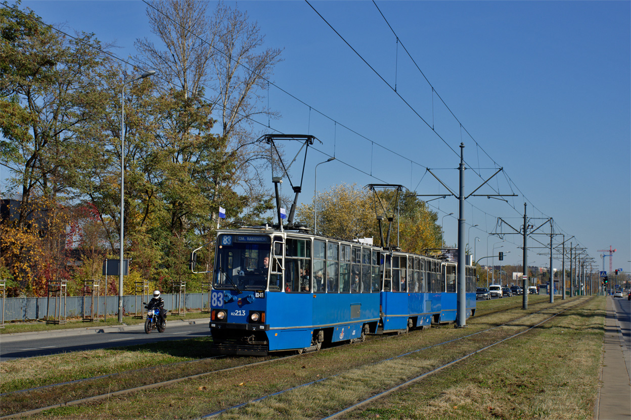 Краков, Konstal 105Na № RZ213