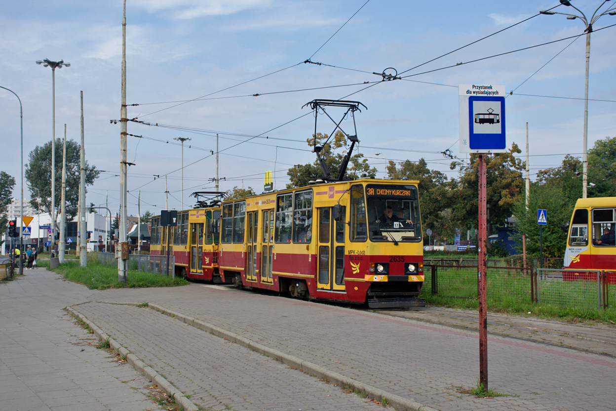 Лодзь, Konstal 805Na № 2635