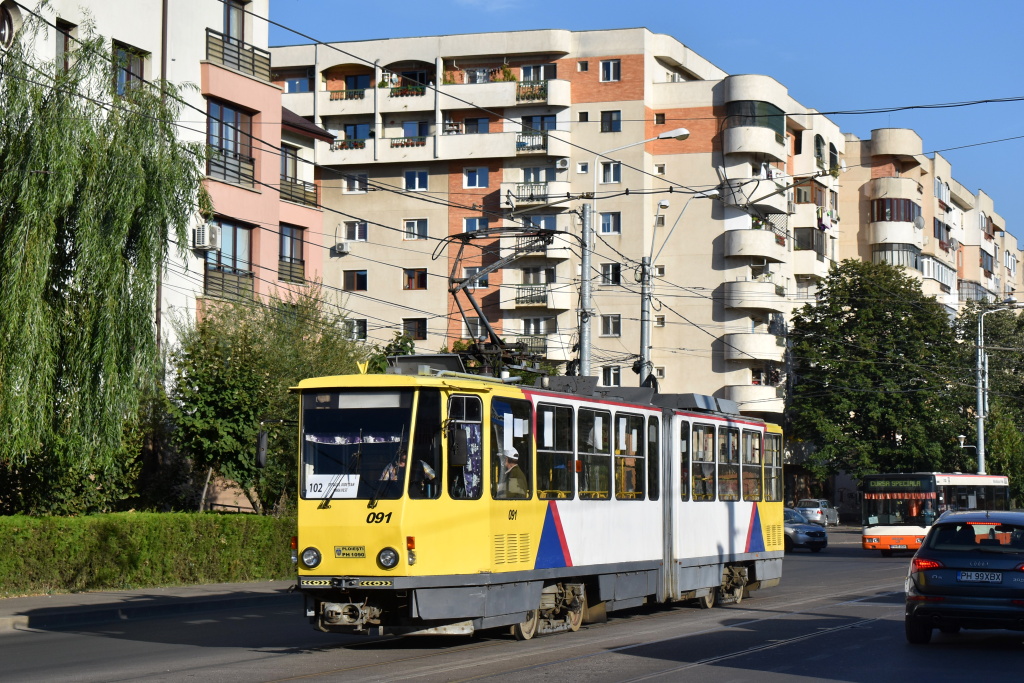 Плоешти, Tatra KT4D № 091