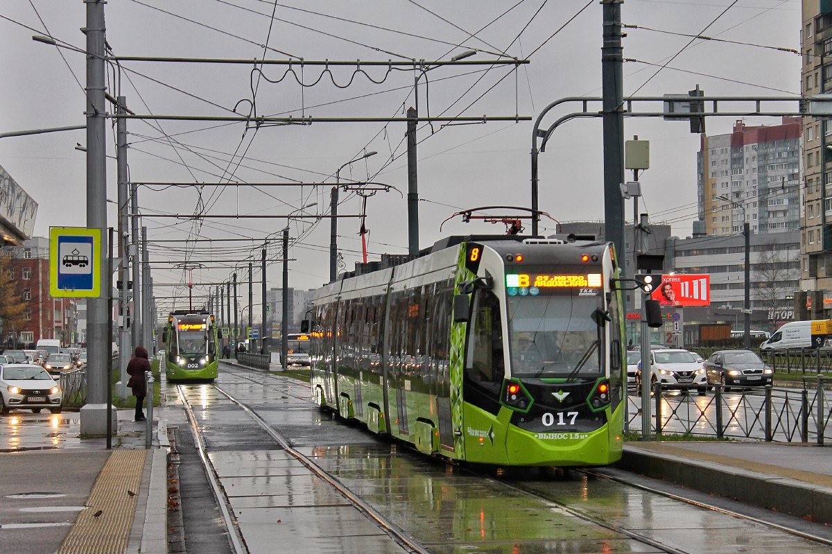 Санкт-Петербург, Stadler B85600M № 017