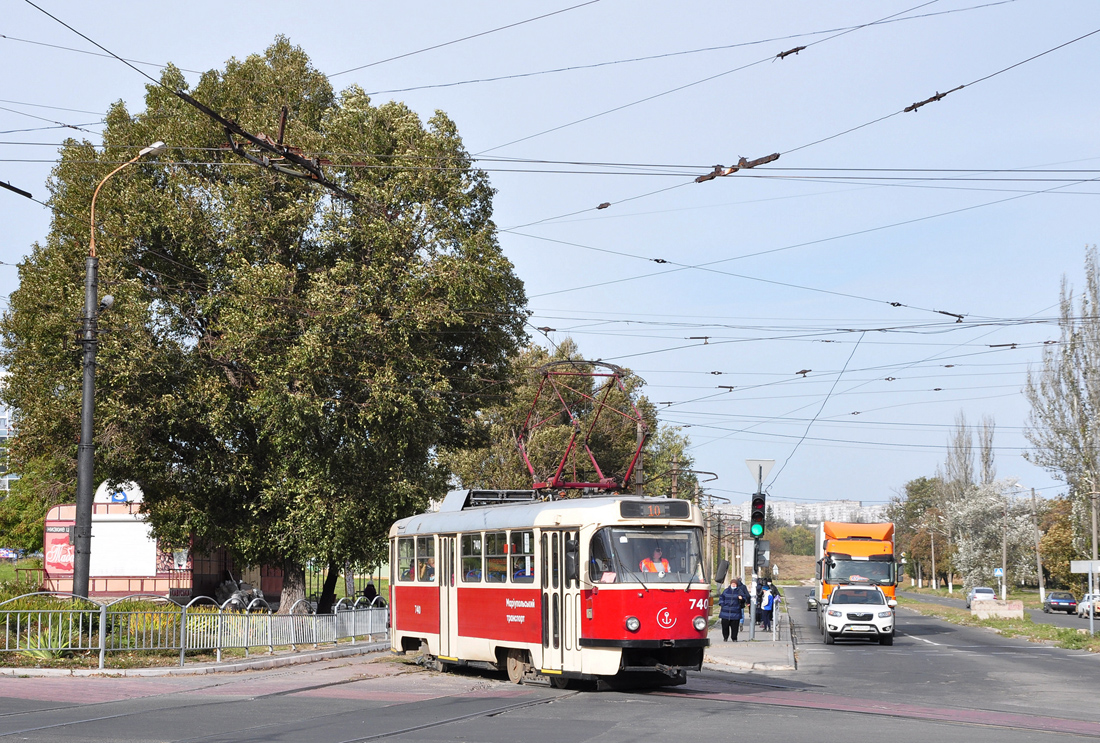 Мариуполь, Tatra T3A № 740