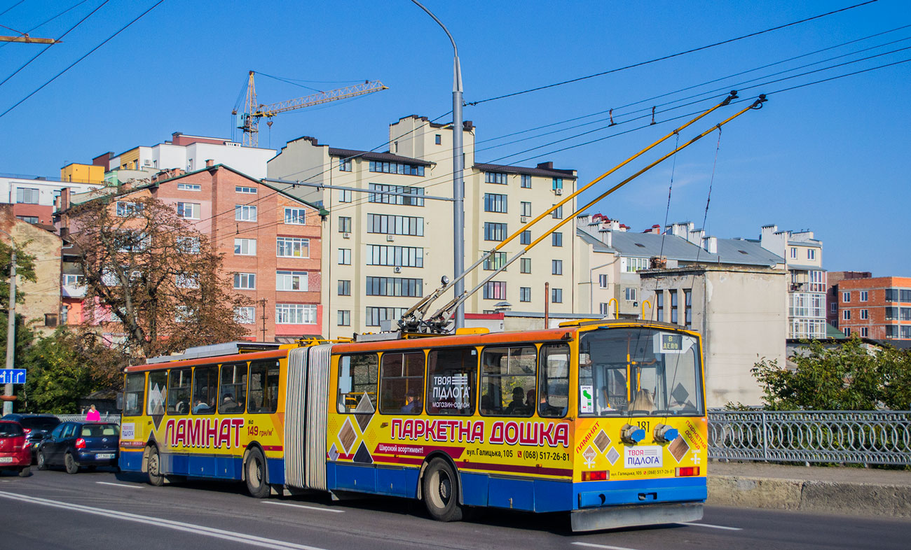 Ивано-Франковск, Škoda 15Tr13/6M № 181