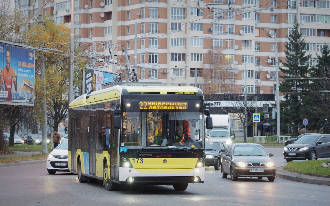 Львов, Electron T19102 № 173