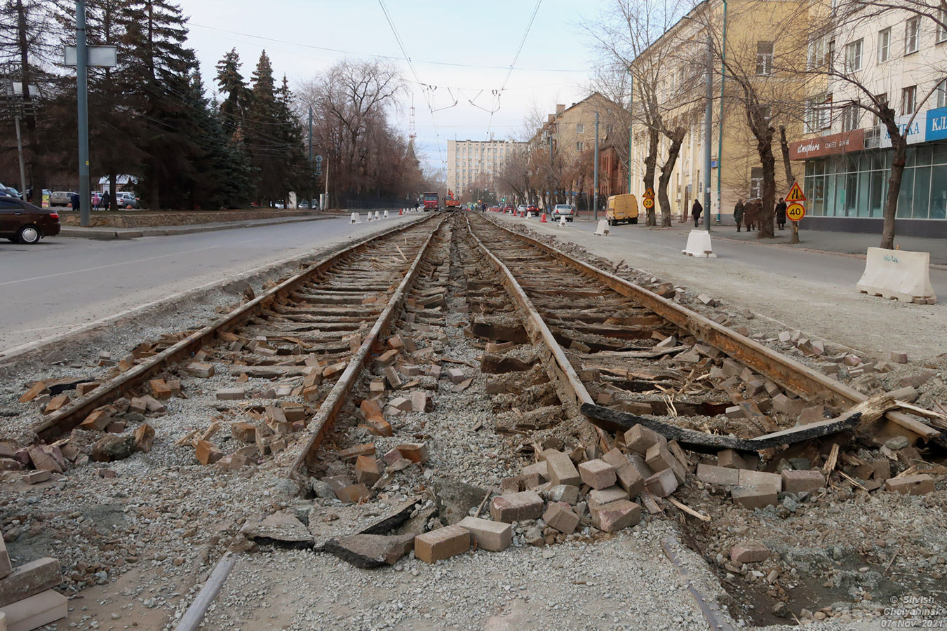 Челябинск — Ремонты и реконструкции