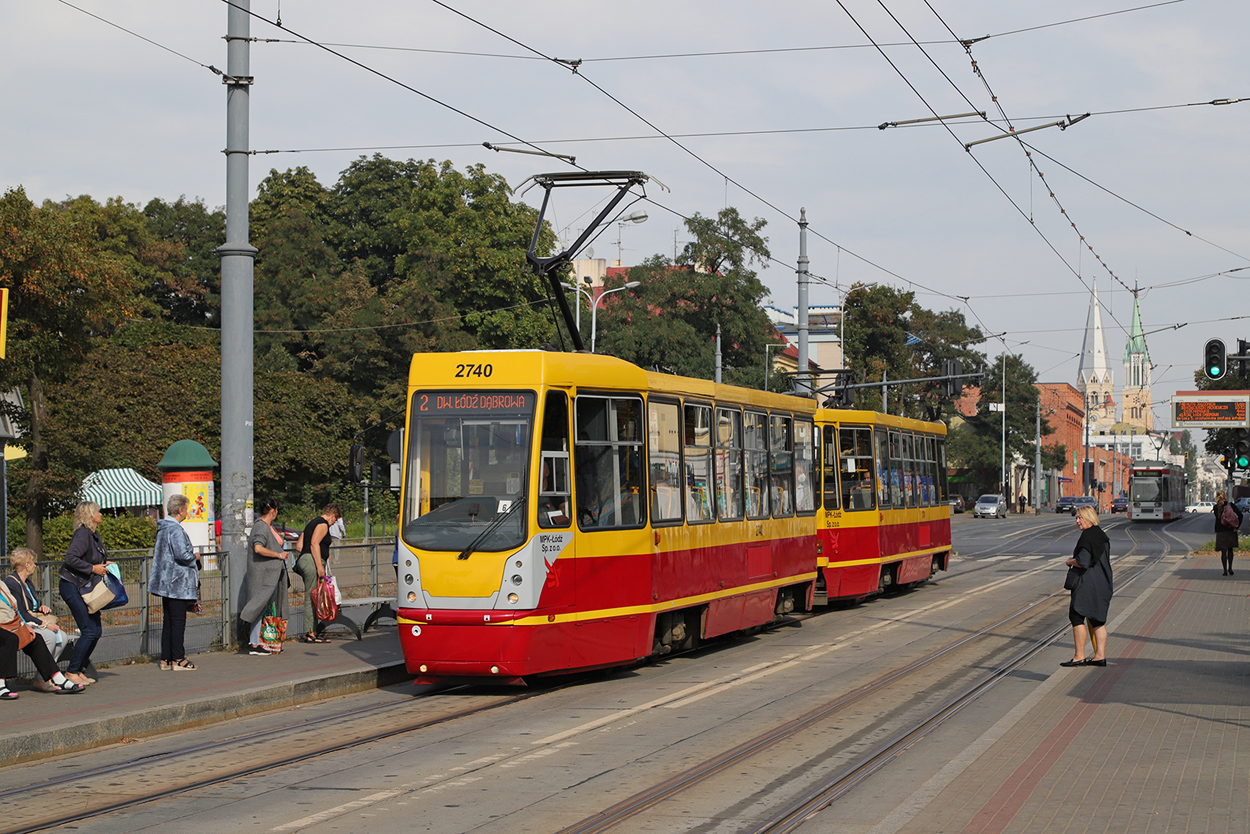 Lodz, Konstal 805NaND Nr. 2740