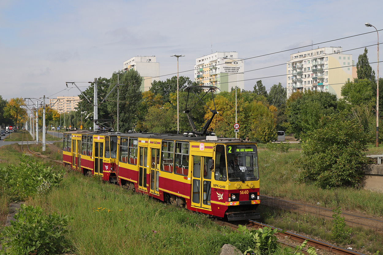 Лодзь, Konstal 805Na № 1440