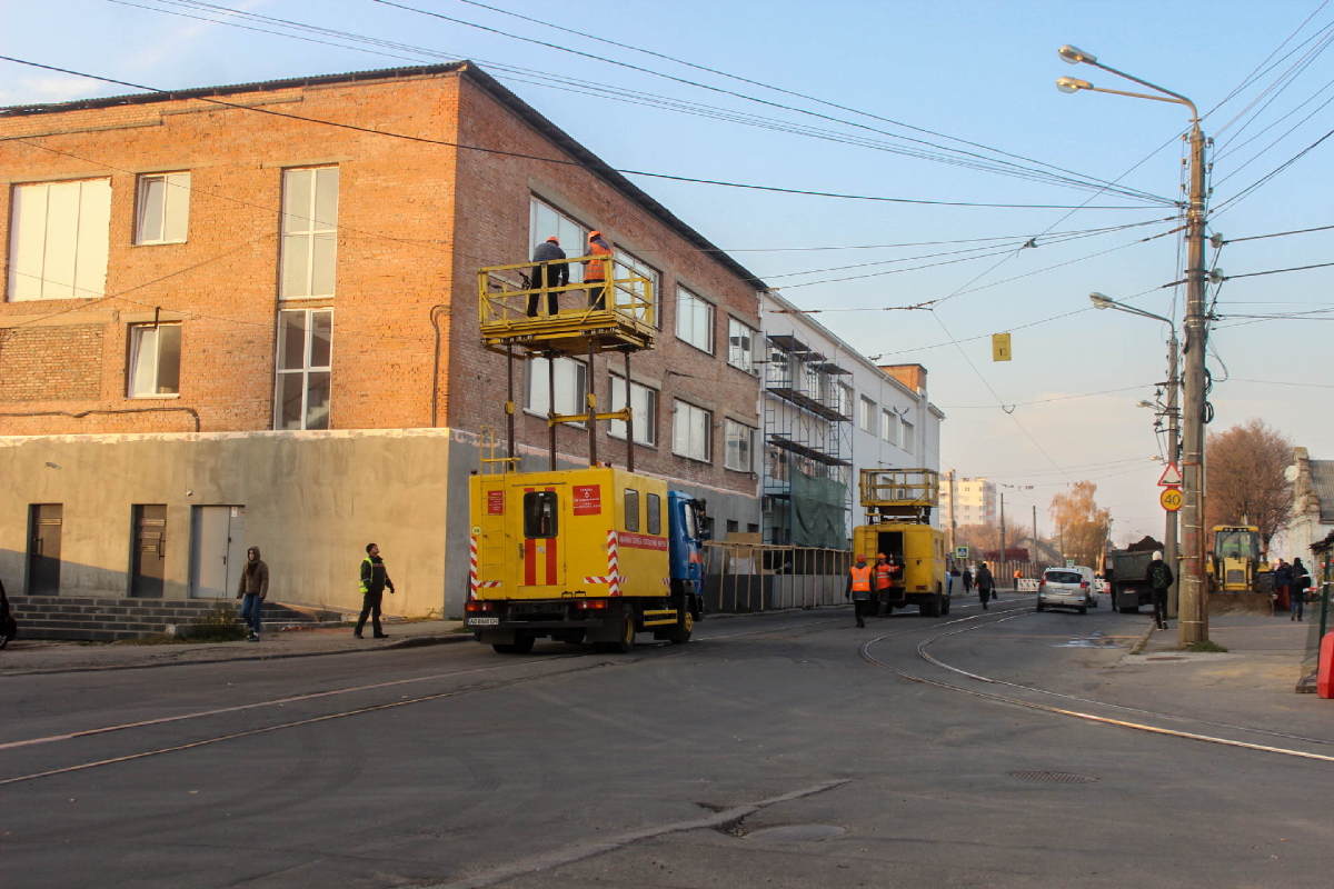 Винница — Реконструкция Батогской улицы; Винница — Трамвайные линии и инфраструктура