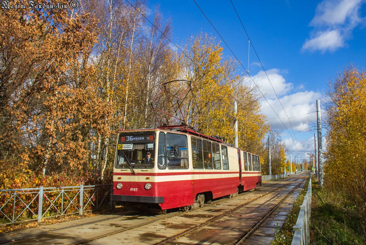 Санкт-Петербург, ЛВС-86К № 8187 Санкт-Петербург, ЛВС-86К № 8187