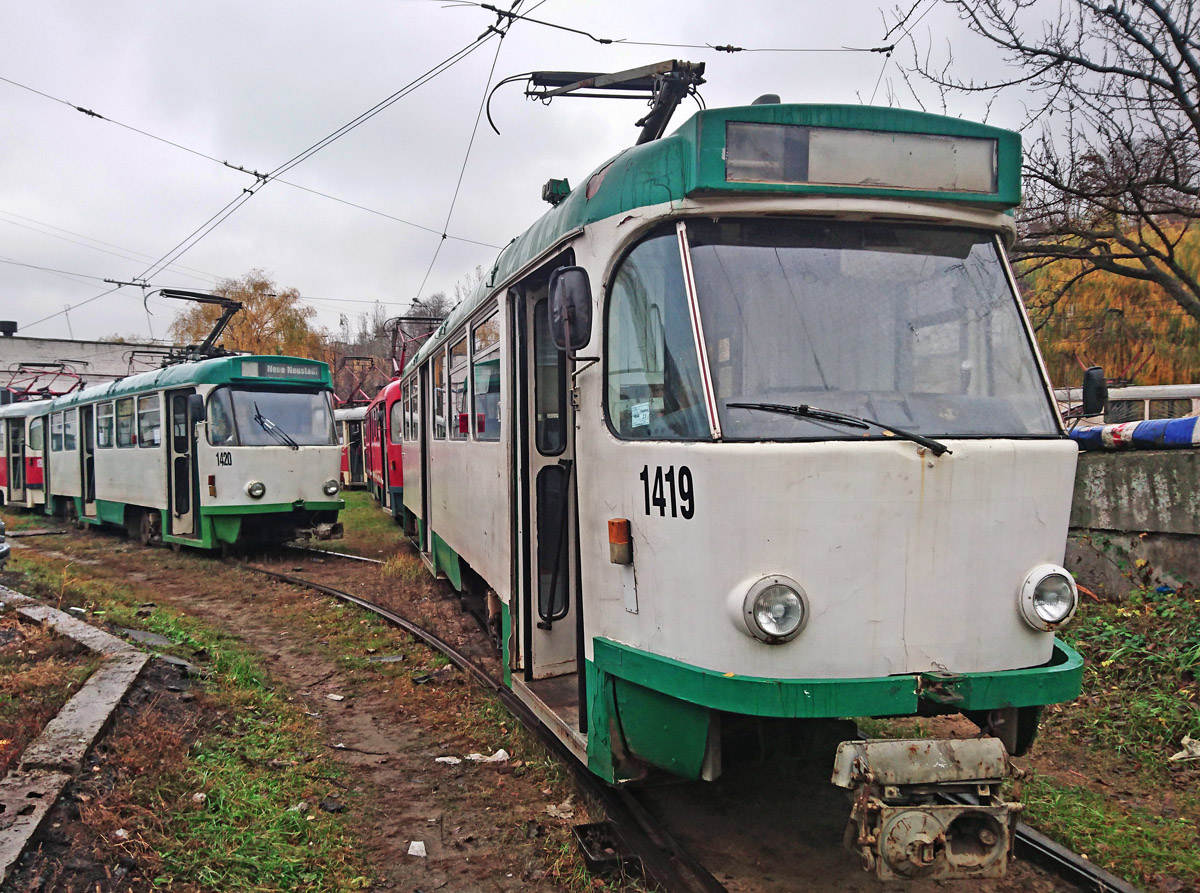 Днепр, Tatra T4DM № 1419