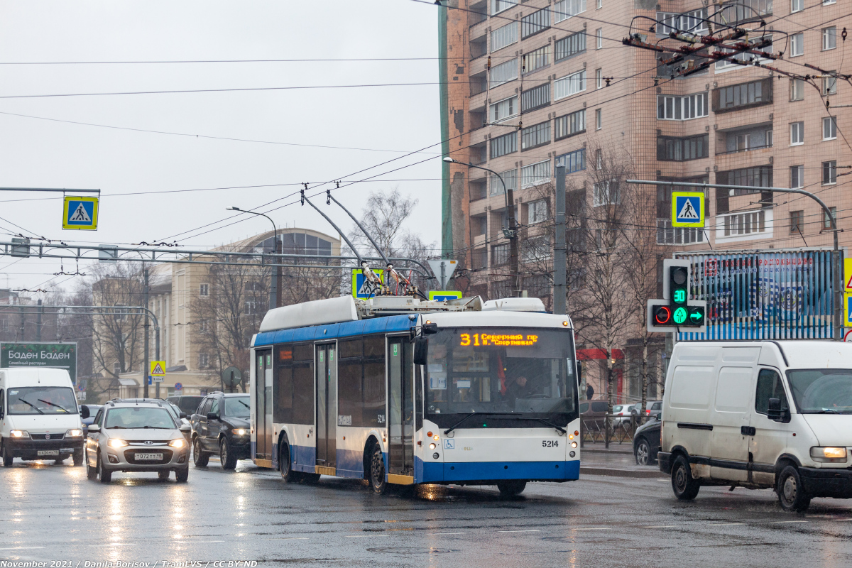 Санкт-Петербург, Тролза-5265.00 «Мегаполис» № 5214