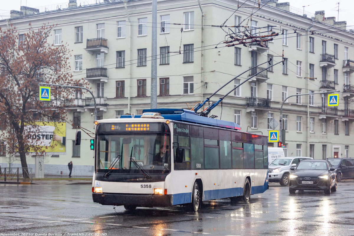 Санкт-Петербург, ВМЗ-5298.01 (ВМЗ-463) № 5358