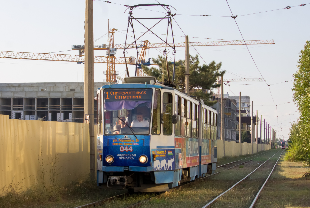 Евпатория, Tatra KT4SU № 044