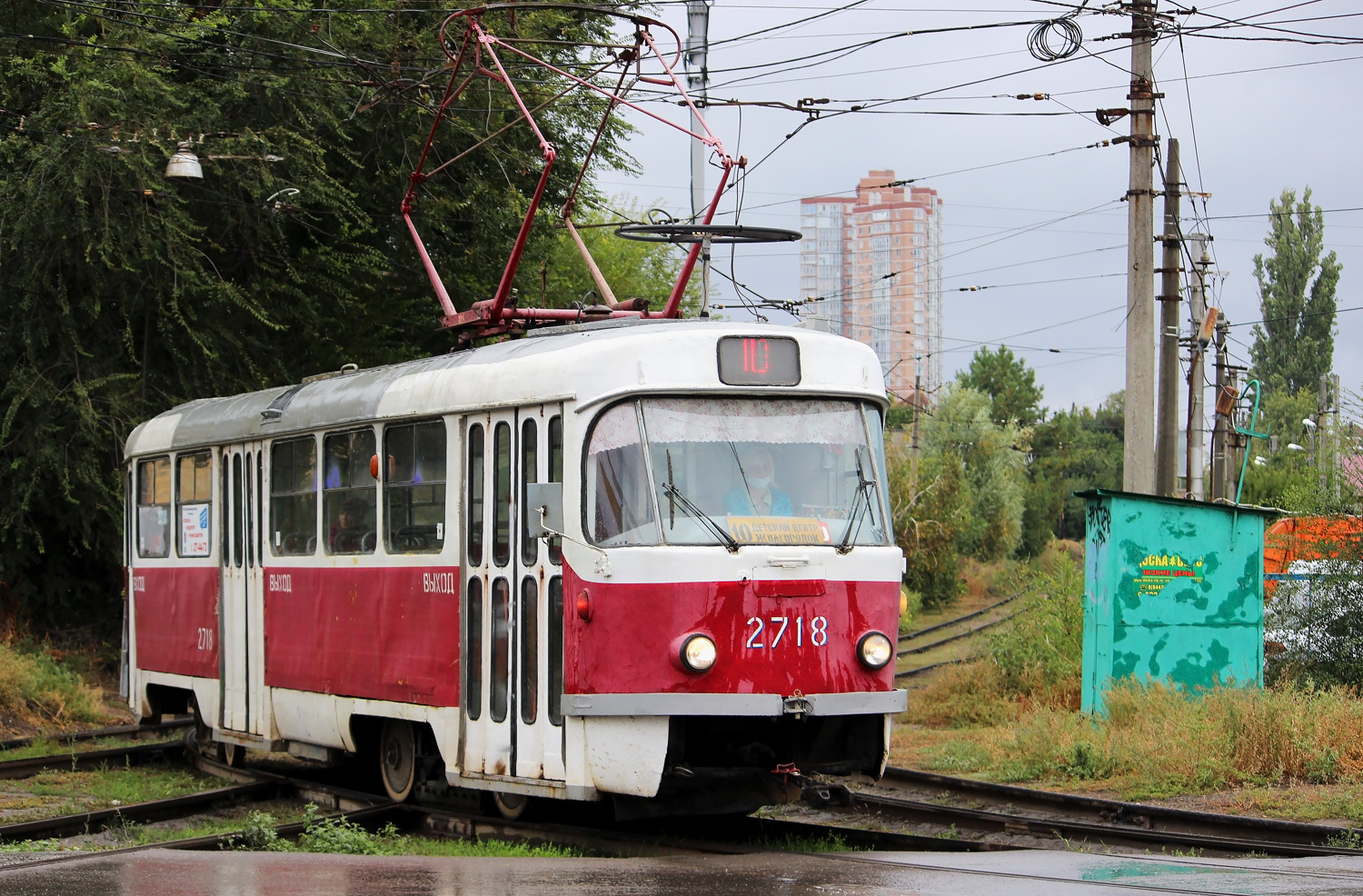 Волгоград, Tatra T3SU № 2718