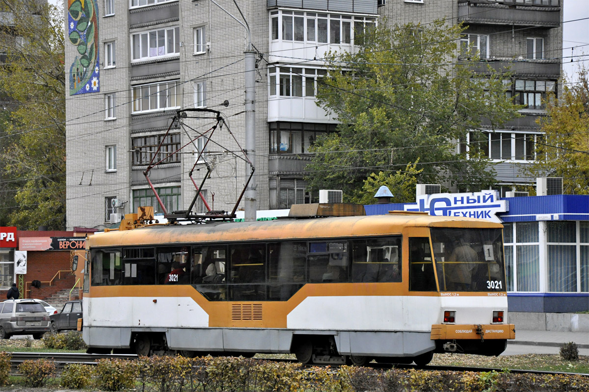 Барнаул, Tatra T3SU КВР Барнаул № 3021