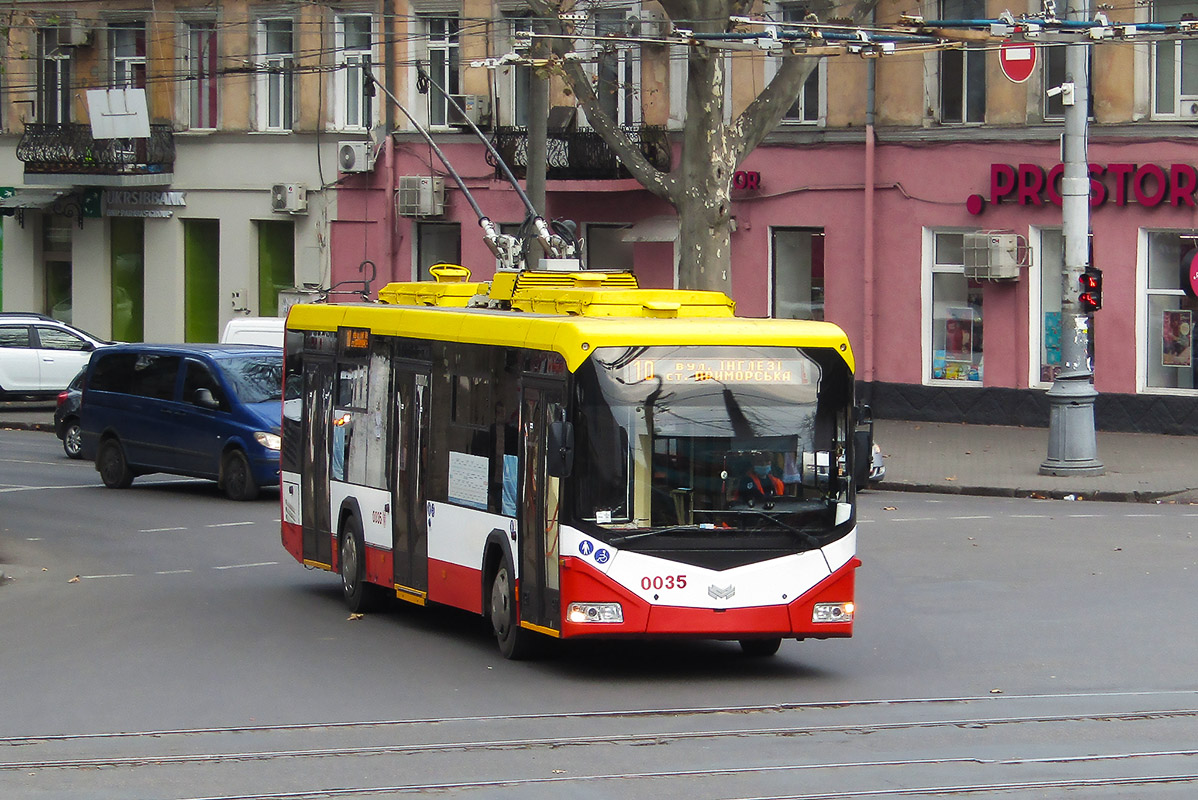 Одесса, БКМ 321 № 0035