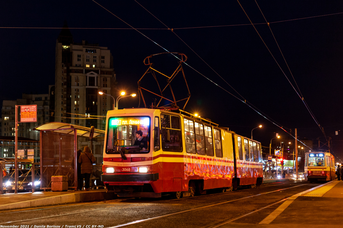 Санкт-Петербург, ЛВС-86К-М № 3068