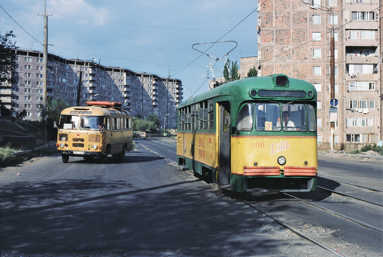 Ереван, РВЗ-6М2 № 006; Ереван — Старые фотографии — Сентябрь 1999 г.