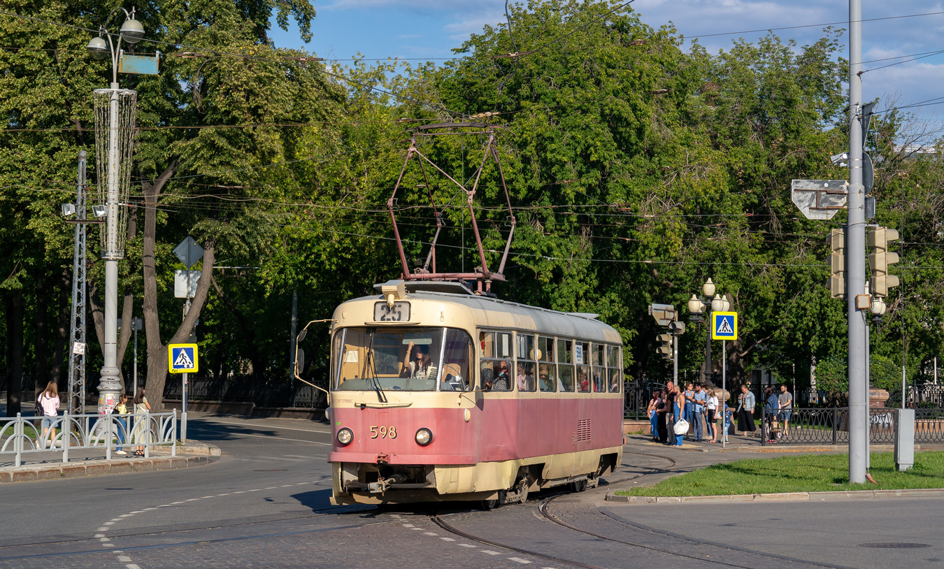Iekaterinbourg, Tatra T3SU N°. 598