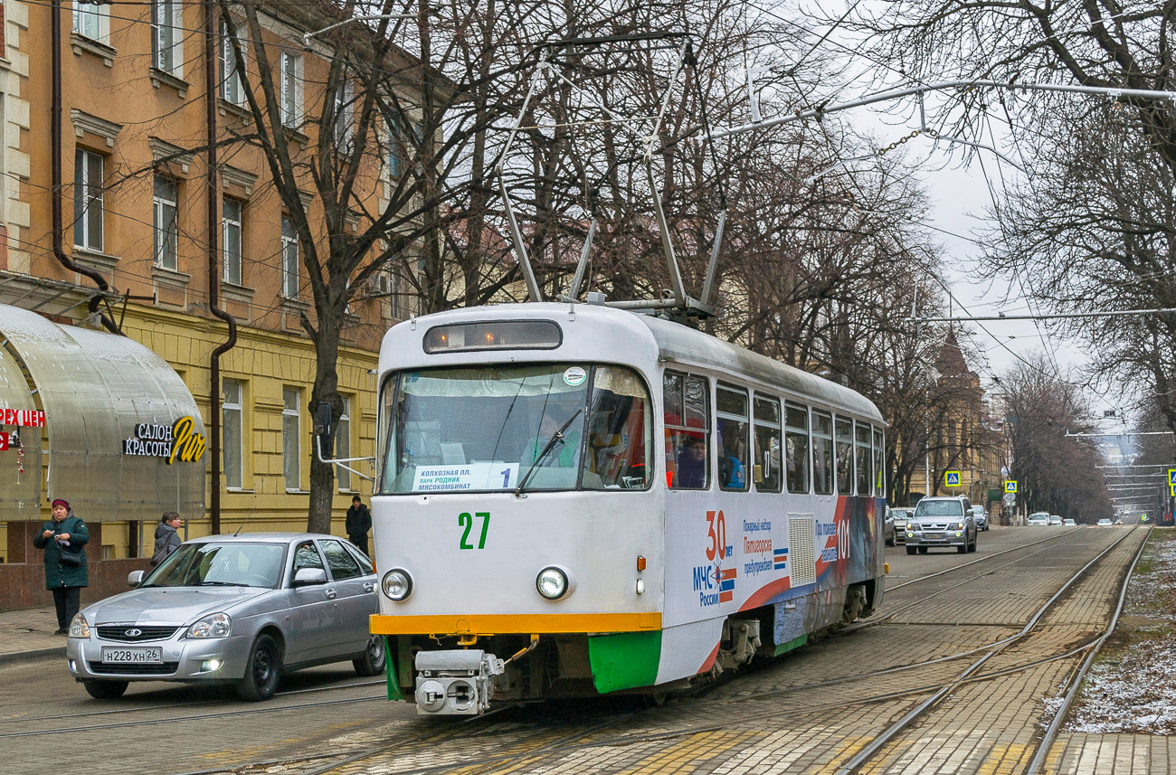 Pyatigorsk, Tatra T4D # 27