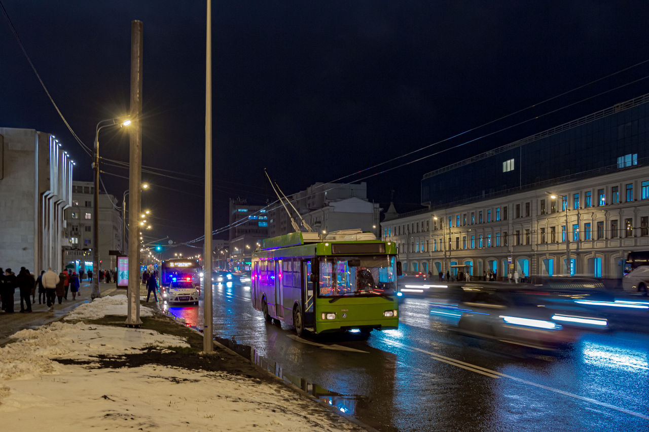 Казань, Тролза-5275.03 «Оптима» № 2361; Казань — ДТП и прочие происшествия с электротранспортом