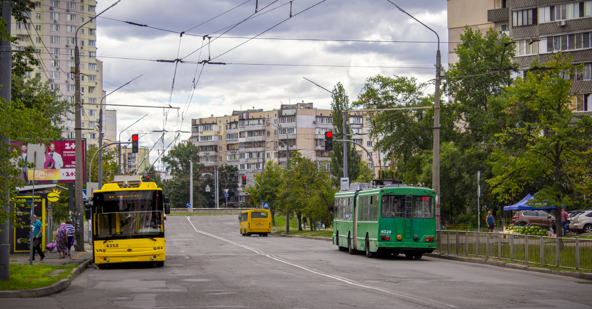 Киев, Богдан Т90110 № 4350; Киев, Киев-12.03 № 4029