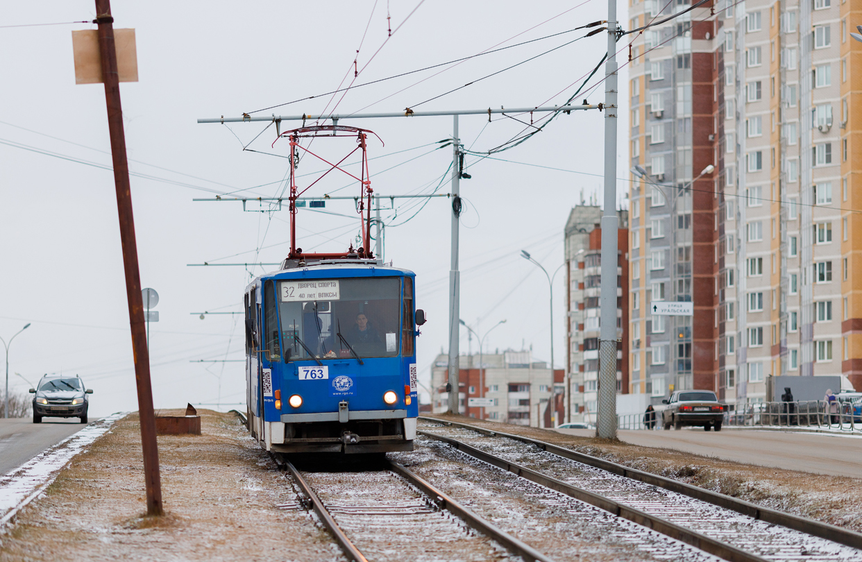 Екатеринбург, Tatra T6B5SU № 763