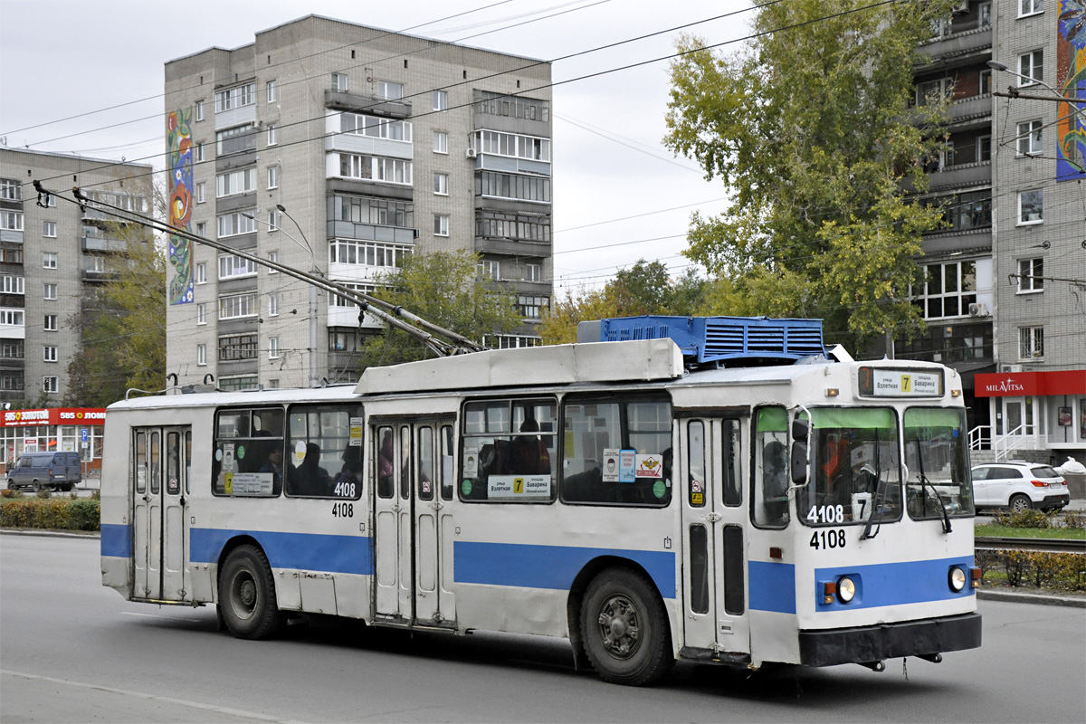 Барнаул, ЗиУ-682 КВР БТРМ № 4108